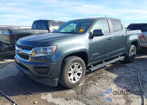 2018 Chevrolet Colorado Lt from USA, damaged, VIN 1GCGTCEN4J1131567